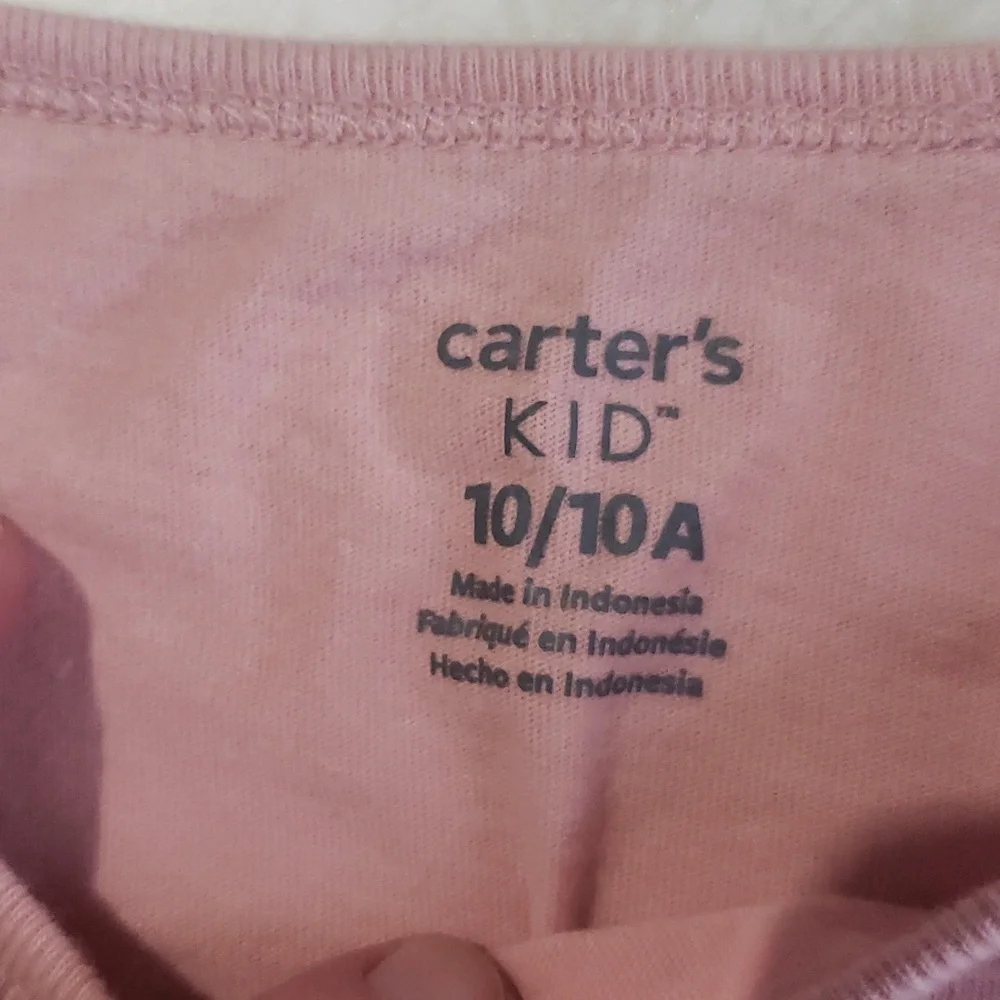 Carters‎ kids Ballerina shirt size 10/10A